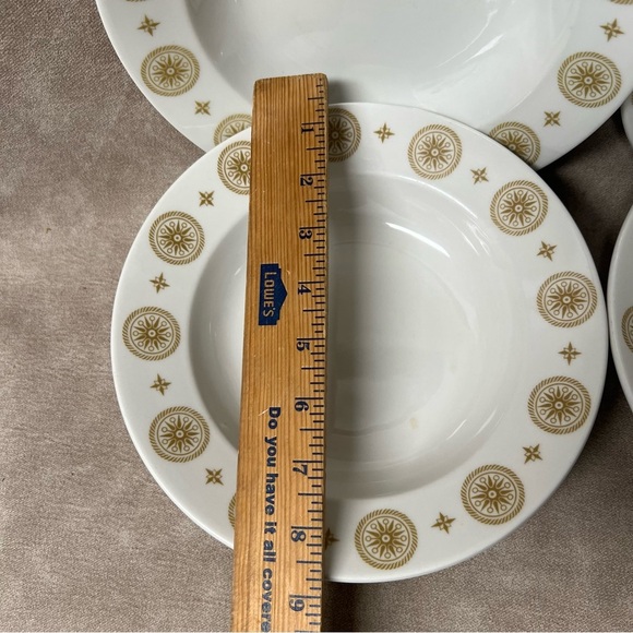 Set of (4) Rego 9" soup bowl. Hanover pattern - Picture 2 of 6